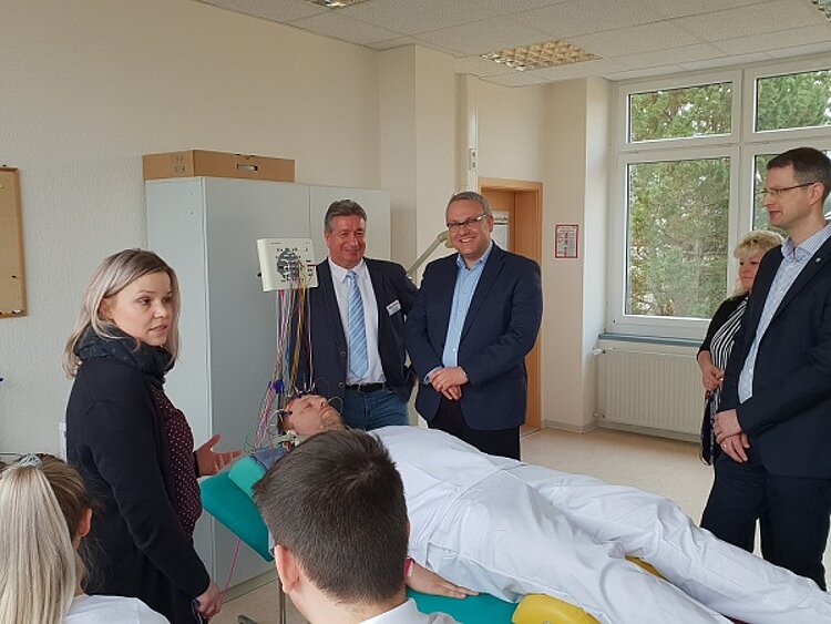 Landrat zu Gast am Standort Weißenfels Landrat zu Gast am Standort Weißenfels