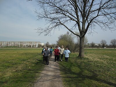 Nordic Walking im Rahmen des Projektes „FaMiQua“ Nordic Walking im Rahmen des Projektes „FaMiQua“