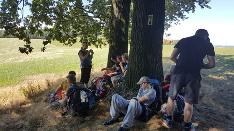 Pilgertour 2016 „Zwischen den Zeiten“ Pilgertour 2016 „Zwischen den Zeiten“