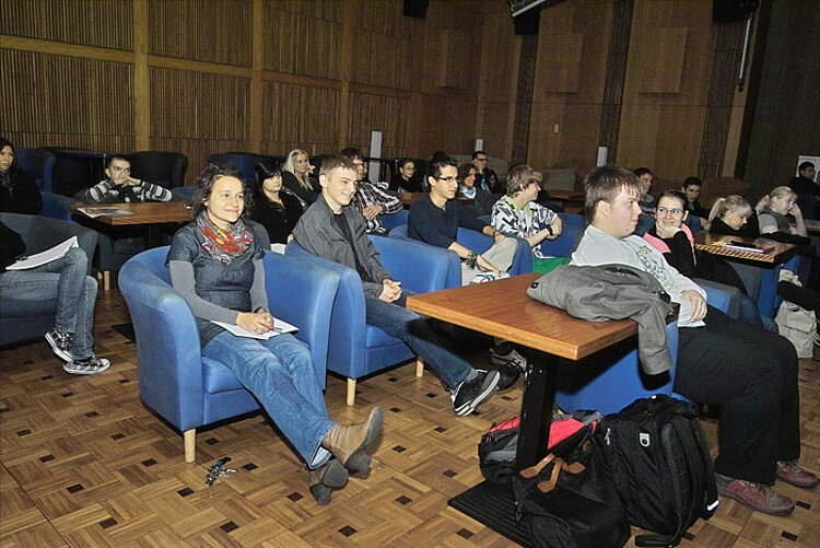 ESA-Konferenz mit David Taylor vom New College Durham 