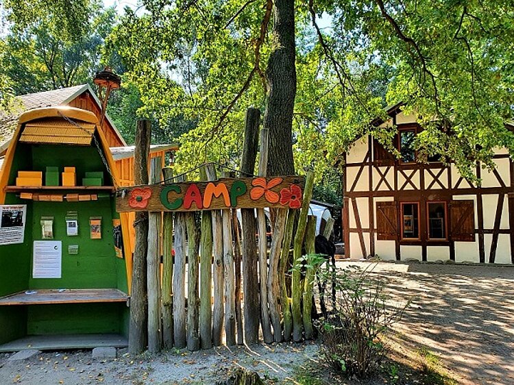 Exkursion zum Abenteuercamp