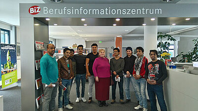Besuch im Berufsinformationszentrum Bautzen-1