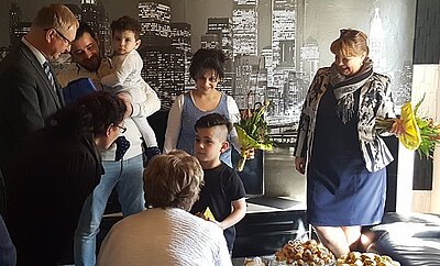 Ein Besuch bei Familie Alia in Bobbau Ein Besuch bei Familie Alia in Bobbau-1