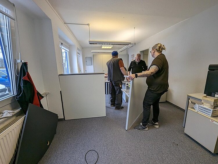 Frisch renoviert und tatkräftig unterstützt