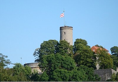 Teilnehmer des Förderzentrums für Flüchtlinge auf der Sparrenburg