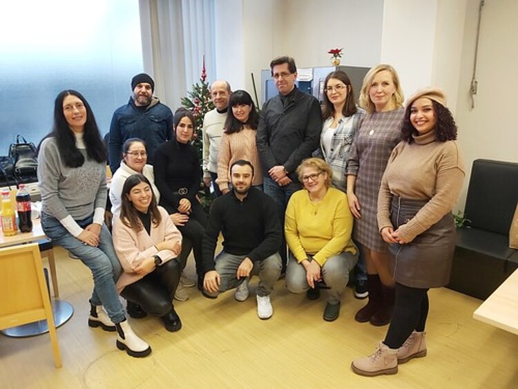 Internationale Weihnachten im Integrationskurs