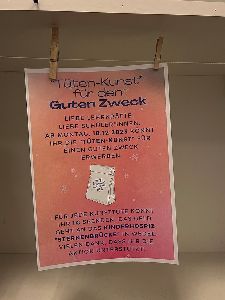 Kreative Spendenaktion: „Tüten-Kunst“ für den guten Zweck Kreative Spendenaktion: „Tüten-Kunst“ für den guten Zweck