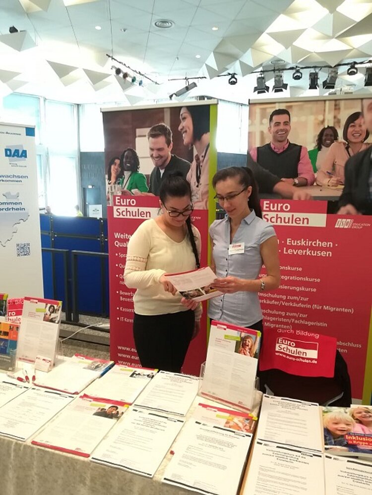 Euro-Schulen Leverkusen auf der Weiterbildungsbörse Euro-Schulen Leverkusen auf der Weiterbildungsbörse