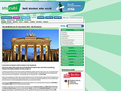 Messe Stuzubi 2011 in Berlin Messe Stuzubi 2011 in Berlin