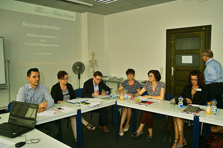Netzwerktreffen „Willkommenskultur und Fachkräftegewinnung“