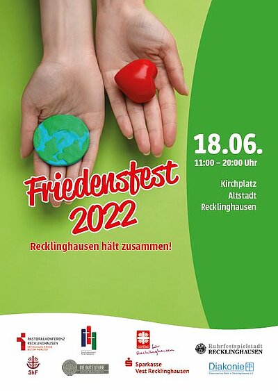 Die Euro-Schulen auf dem Friedensfest in Recklinghausen Die Euro-Schulen auf dem Friedensfest in Recklinghausen