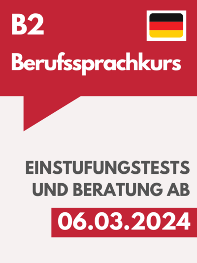 Beratung und Einstufungstests