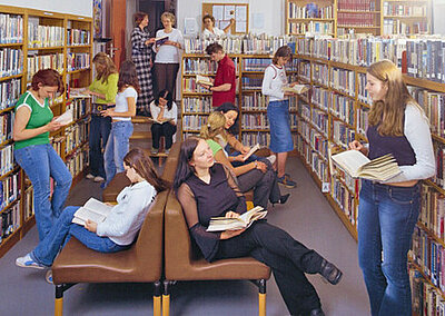 Umzug Europa-Bibliothek 