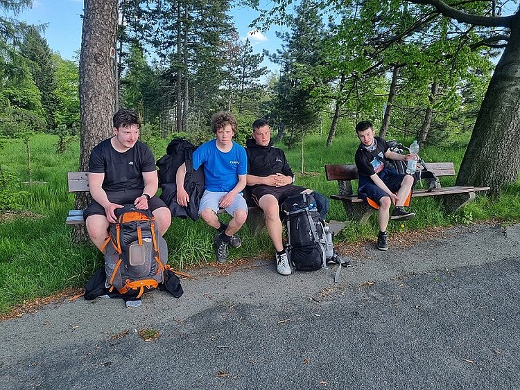 Geschafft: 100 Kilometer Pilgertour