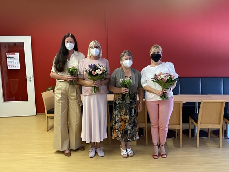 Nach 22 ESO-Jahren: Verabschiedung von Frau Och