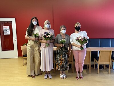 Nach 22 ESO-Jahren: Verabschiedung von Frau Och