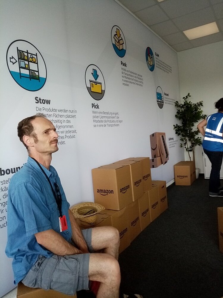 Auf nach Leipzig zu Amazon