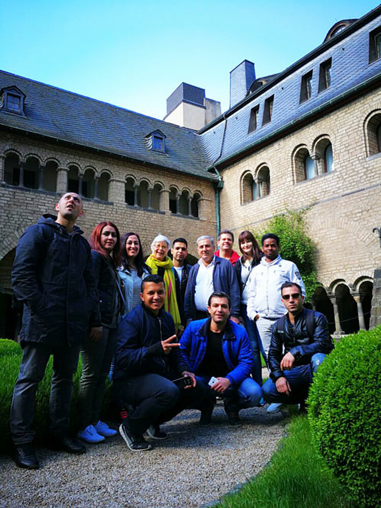 Integrationskurs auf historischen Pfaden Integrationskurs auf historischen Pfaden