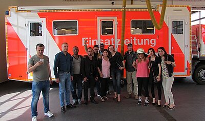 Besuch bei der Oldenburger Feuerwehr