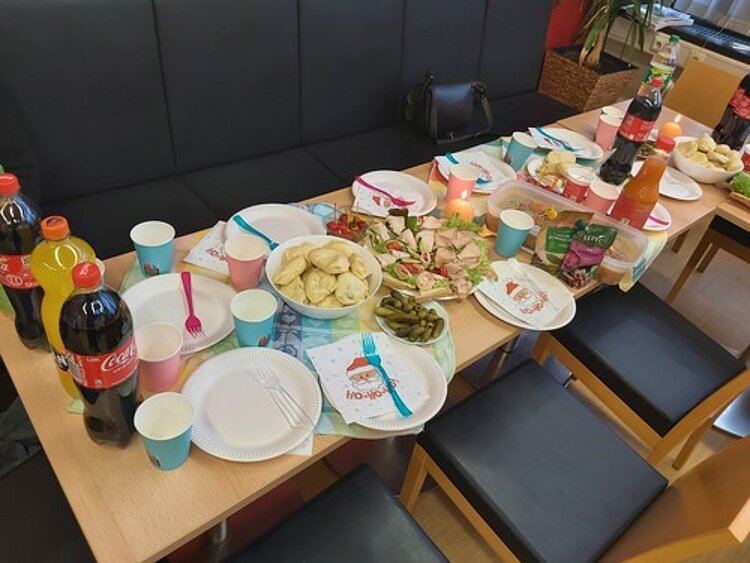 Internationale Weihnachten im Integrationskurs