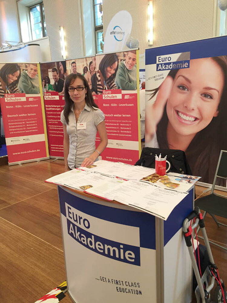 Euro-Schulen auf der Weiterbildungsmesse Köln Euro-Schulen auf der Weiterbildungsmesse Köln