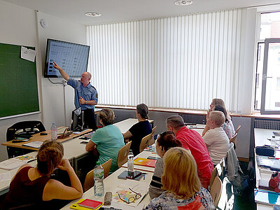 Meißner Polizeichef erneut Gast bei den Euro-Schulen