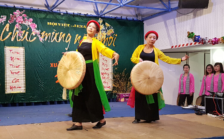 Buntes vietnamesisches Neujahrsfest Buntes vietnamesisches Neujahrsfest