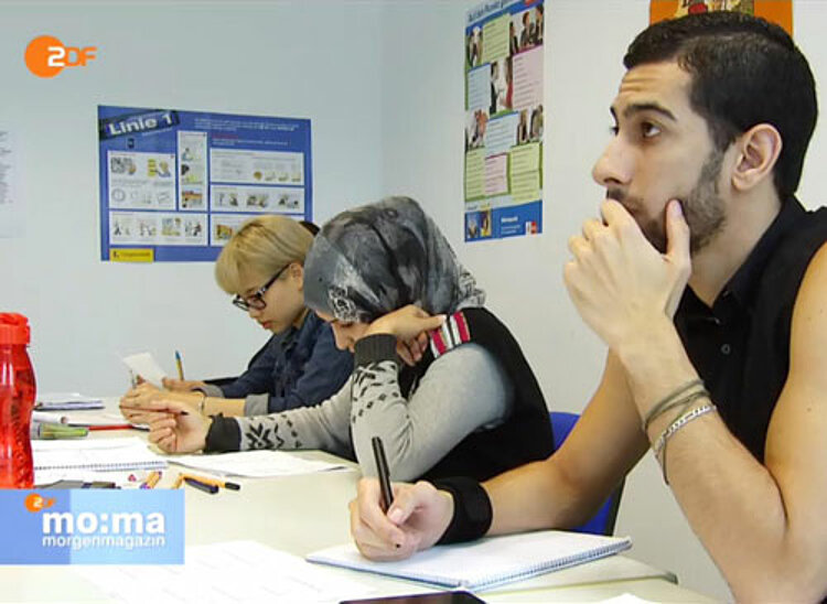 „Integration und Arbeit für Flüchtlinge“: ZDF berichtet über Euro-Schulen „Integration und Arbeit für Flüchtlinge“: ZDF berichtet über Euro-Schulen