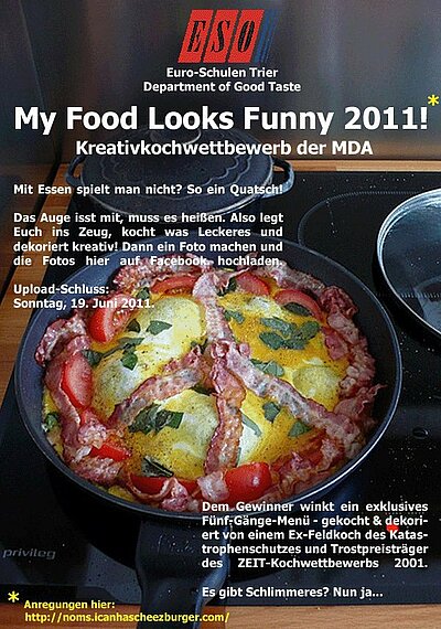 Facebook-Wettbewerb "My Food Looks Funny"!