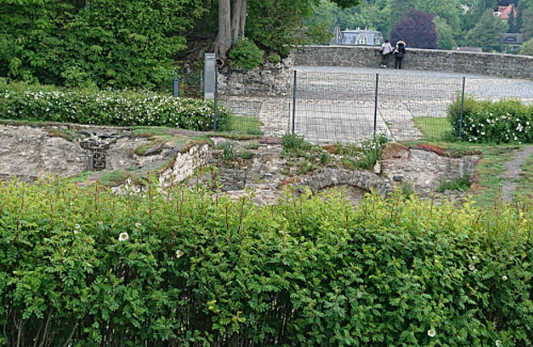 Teilnehmer des Förderzentrums für Flüchtlinge auf der Sparrenburg