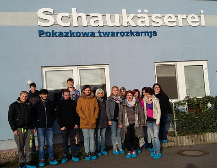 Ausflug in die "Milchwelt"
