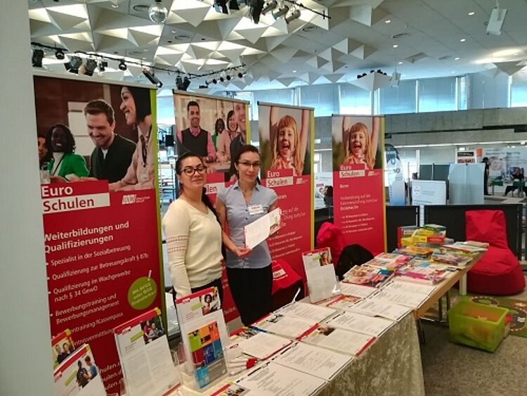 Euro-Schulen Leverkusen auf der Weiterbildungsbörse Euro-Schulen Leverkusen auf der Weiterbildungsbörse