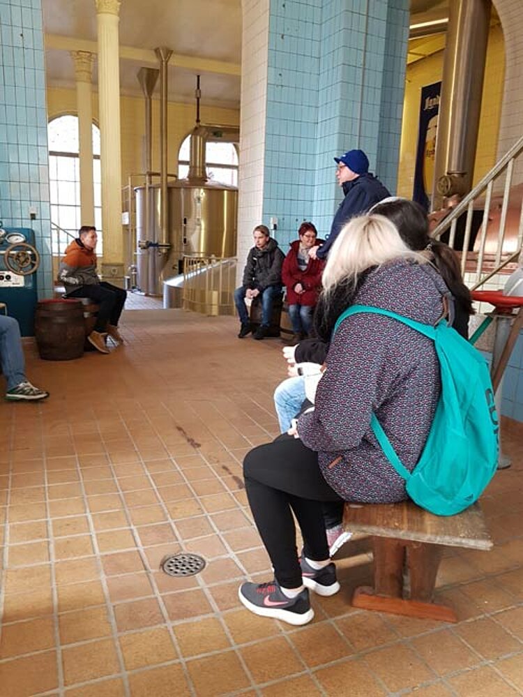 Exkursion zur Landskron-Brauerei in Görlitz