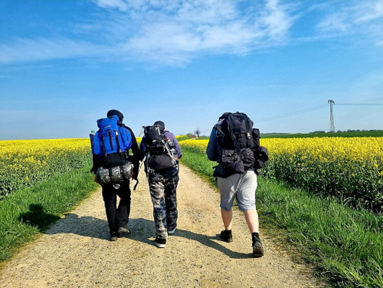 Pilgertour der Fachlageristen – 100km von Panschwitz Kuckau nach Zeithain
