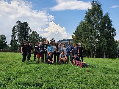 Exkursion zum Abenteuercamp