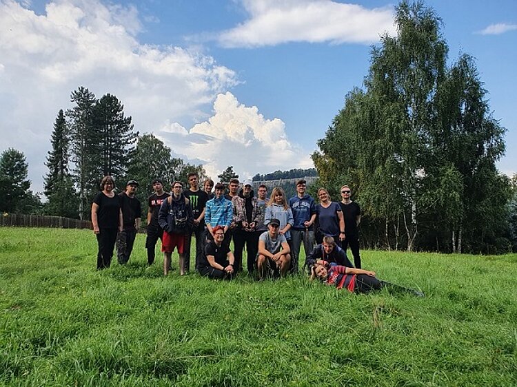 Exkursion zum Abenteuercamp