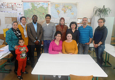Hoher Besuch in unserem Elternintegrationskurs Hoher Besuch in unserem Elternintegrationskurs-1