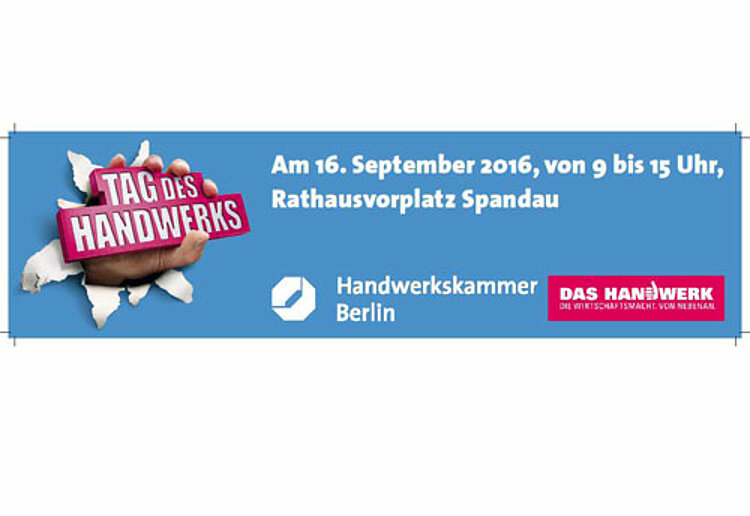 Tag des Handwerks 2016:„Die Zukunft ist unsere Baustelle“ Tag des Handwerks 2016:„Die Zukunft ist unsere Baustelle“