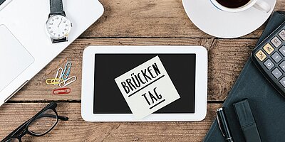 Gesonderte Schließzeit am Brückentag Gesonderte Schließzeit am Brückentag