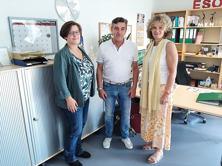 Besuch von der Agentur für Arbeit Besuch von der Agentur für Arbeit