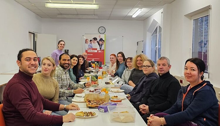 Weihnachtsfeier des Integrationskurses Weihnachtsfeier des Integrationskurses