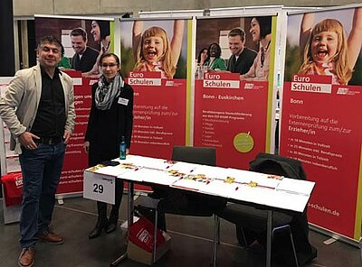 Euro-Schulen Bonn auf der Qualifizierungsbörse Euro-Schulen Bonn auf der Qualifizierungsbörse