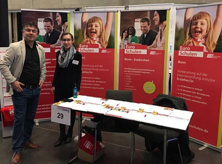 Euro-Schulen Bonn auf der Qualifizierungsbörse Euro-Schulen Bonn auf der Qualifizierungsbörse