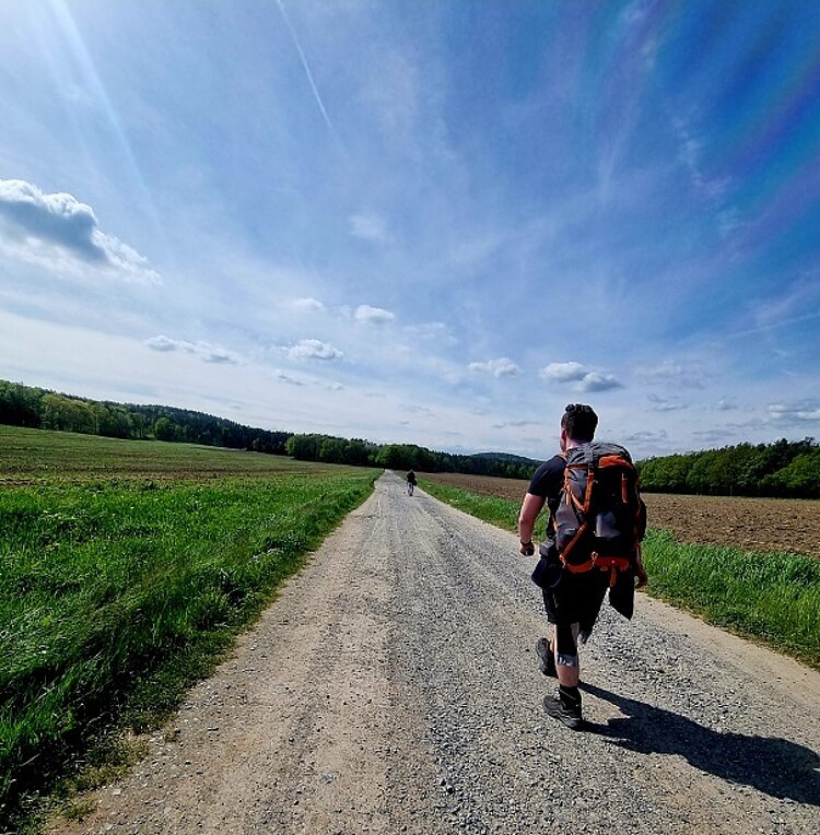 Geschafft: 100 Kilometer Pilgertour