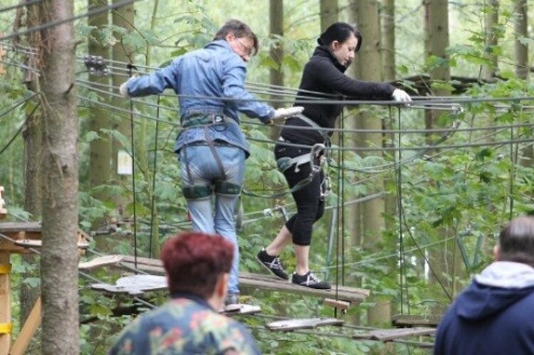 Fit-Projekttag der Teilnehmer von "Schritt für Schritt"