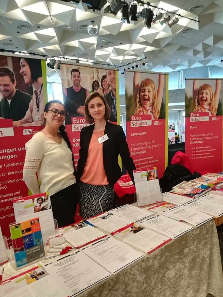 Euro-Schulen Leverkusen auf der Weiterbildungsbörse Euro-Schulen Leverkusen auf der Weiterbildungsbörse