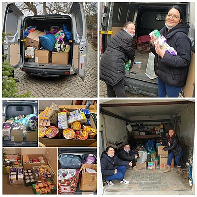 Wir sammeln Spenden für Geflüchtete Wir sammeln Spenden für Geflüchtete