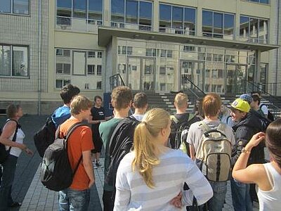 Gymnasiasten besuchen Hochschule-1