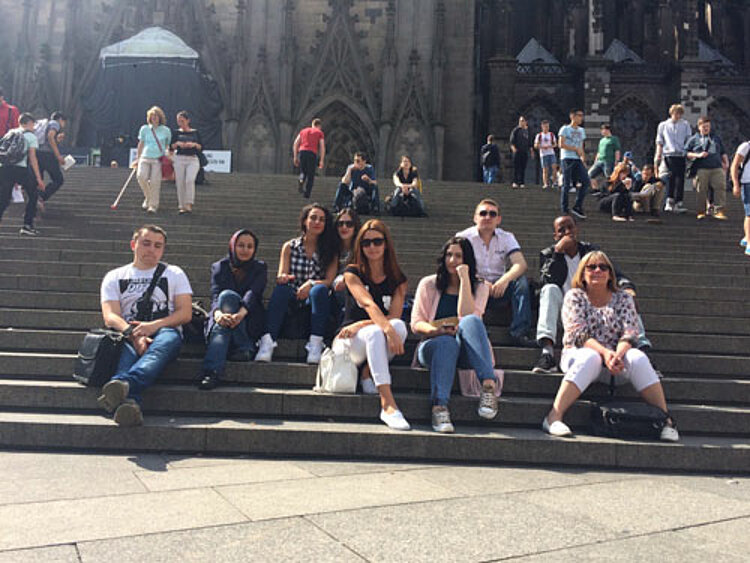 Jugendintegrationskurs zu Gast in Köln