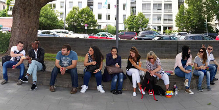 Jugendintegrationskurs zu Gast in Köln